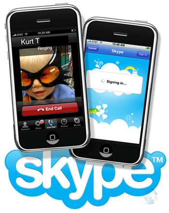 Skype Video Calling App on iPhone