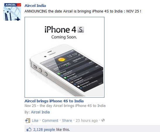 iPhone 4S in India Launch Date Confirmed