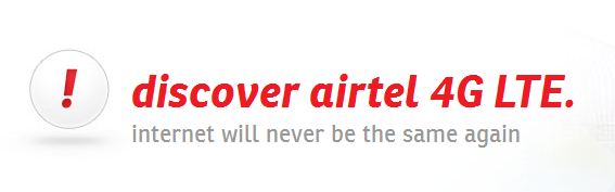 Airtel 4G LTE Plans in India