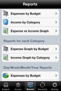 Budget Envelopes iPhone App Expenses Calculator