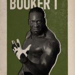 BOOKER T AIDEN ENGLISH WWE Rooster Card