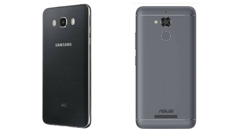 Samsung Galaxy J7 vs Zenfone Max 3 Comparison