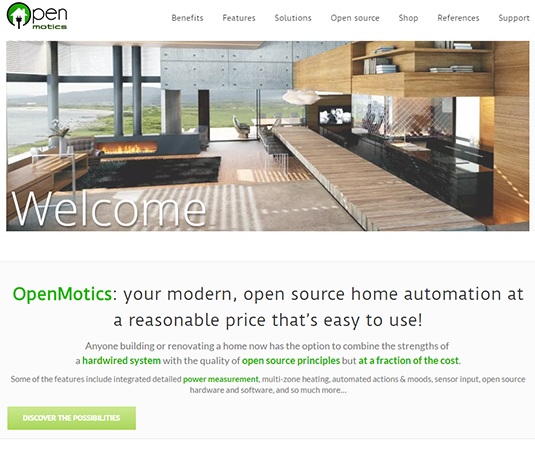 openmotics open source home automation