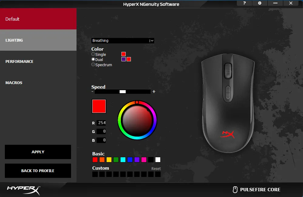 HyperX Pulsefire Core RGB Gaming Mouse Review - 2 hyperx pusefire core ngenuity 1