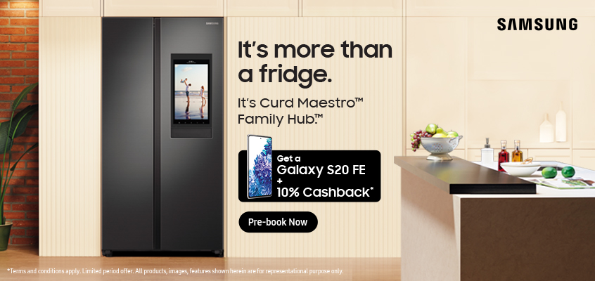 Samsung Family Hub with Curd MaestroTM 1