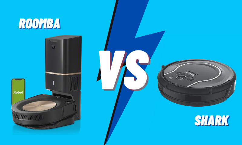 iRobot Roomba vs Shark Robo Vacuum Cleaner