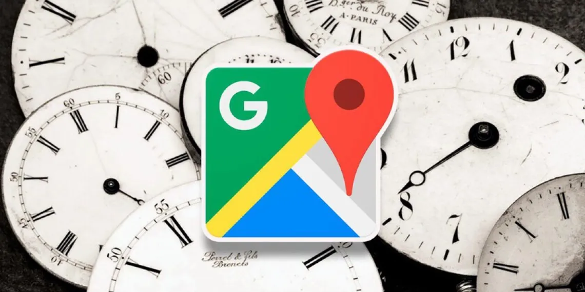 How to Go Back in Time in Google Maps