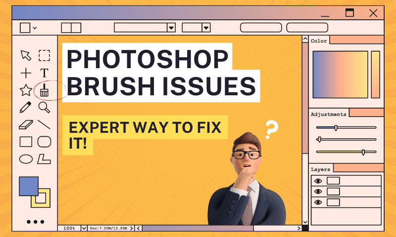 Fix Photoshop Brush Size Not Showing