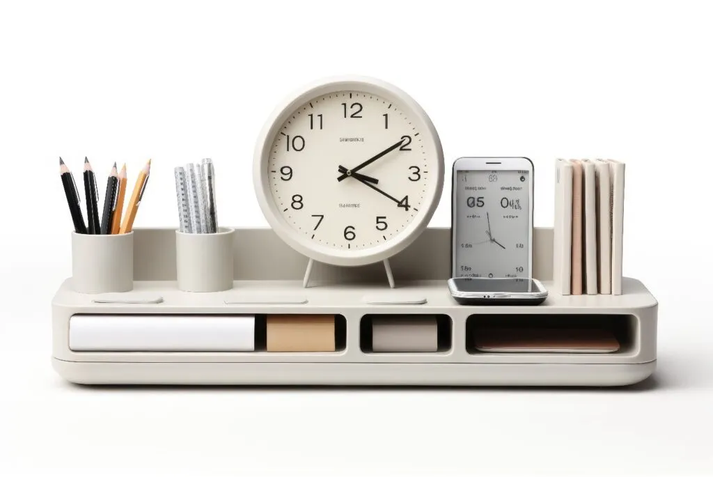 How to Streamline Your Daily Routine with These 9 Innovative Tools - desk clock