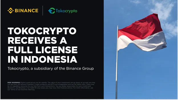 Tokocrypto Receives A Full License Approval With PFAK Licensing - crypto binance