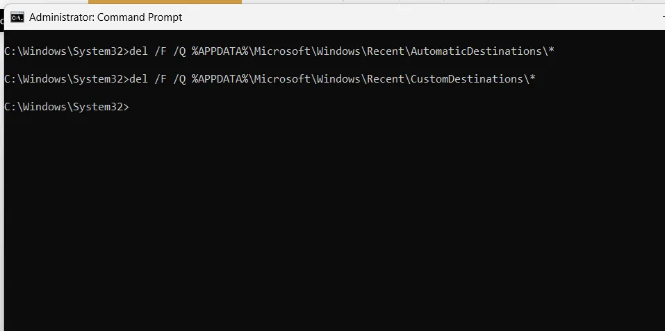 How to Fix "Docfile Has Been Corrupted" Quick Access Pin Error on Windows 11/10 - 1 fix quickaccess error docfile is corrupted